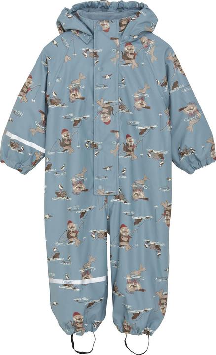 Produktbild CeLaVi gefütterter Regenoverall Smoke (90)