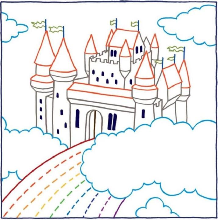 Produktbild Zauberpapier Malbuch für Mädchen