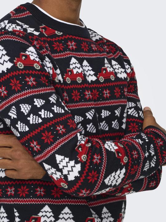 Produktbild Only & Sons ONSXMAS Pullover Strickpullover (L)