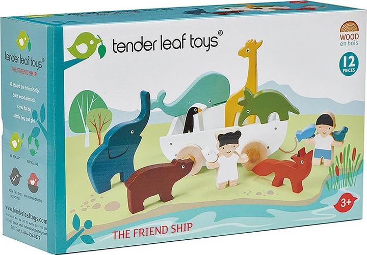 Produktbild Tender Leaf Toys Boot mit Tieren