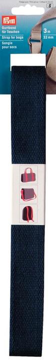 Image du produit Prym Sangle pour sac, marine 30 mm, carte 3 m