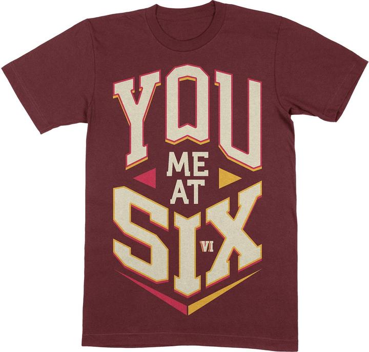Produktbild You Me At Six TShirt Erwachsene mit Würfel aus Baumwolle (L)