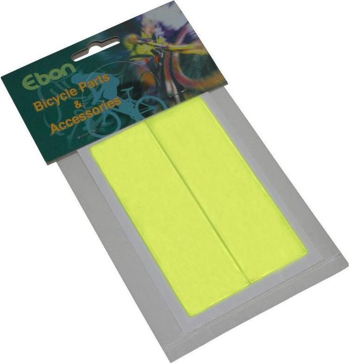 Actual product image P2R Set of 2 reflective stickers rectangle