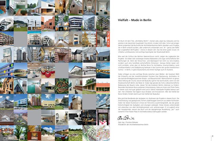 Produktbild Architektur Berlin, Bd. 3 (Deutsch, Architektenkammer Berlin, 2014)