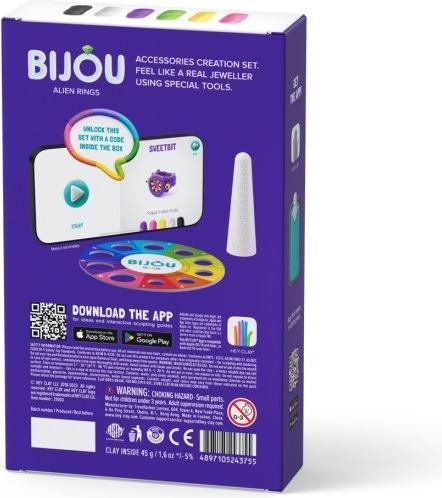 Image du produit Hey Clay Bijou Anneaux Alien