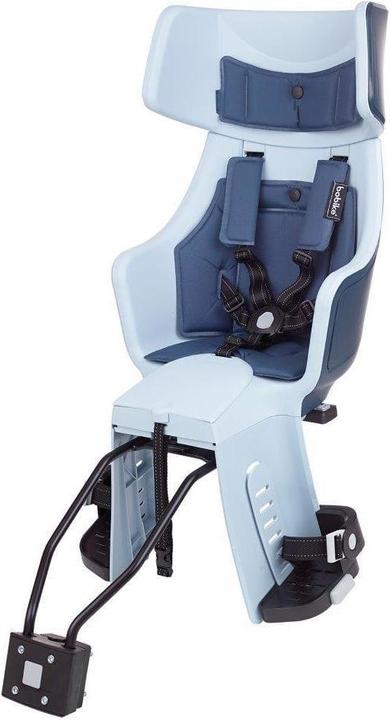 Actual product image bobike Exclusive Tour Plus - frame-mounted bike seat Luxurious denim