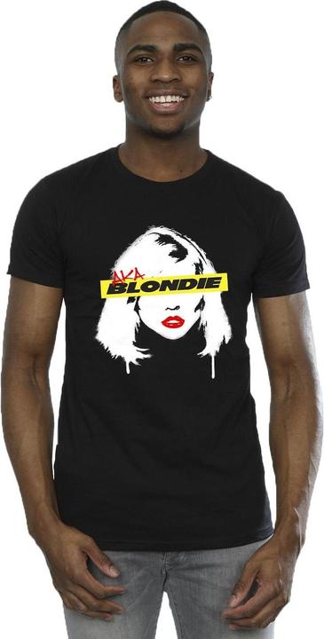 Immagine prodotto Blondie Face Graffiti Maglietta Uomo (XXL)