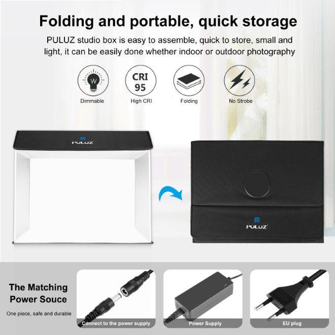 Actual product image Puluz Photo Studio Light Box 60 x 40cm (PU5064EU) (Recording box)