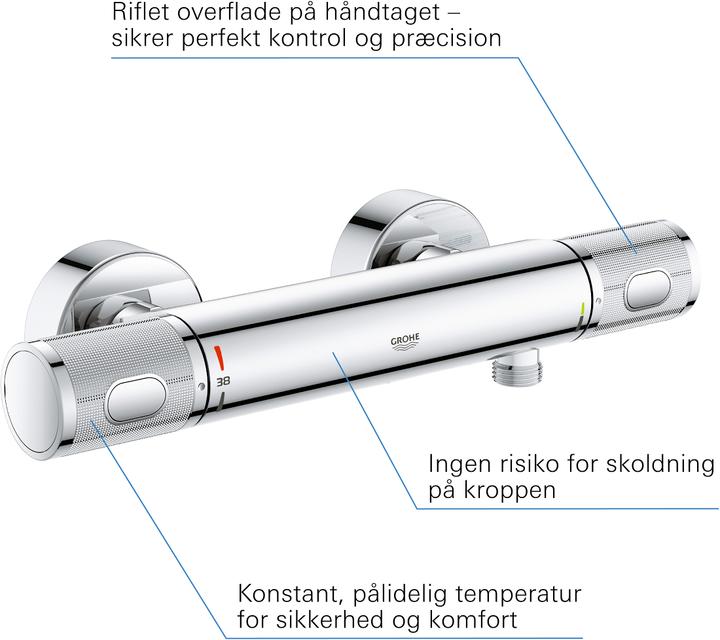 Produktbild Grohe Grohtherm 1000 Performance Thermostat-Brausebatterie