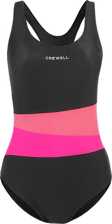Produktbild Crowell Kostium kąpielowy damski Lola kol.03 czarno-różowy 40 (40)