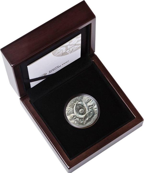 Immagine prodotto South Africa Mint Bufalo di platino da 1 oz PP - Big Five Sudafrica (999.50, 2021)