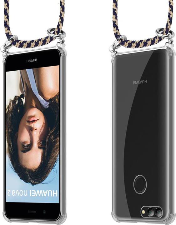 Produktbild Cadorabo TPU Handy Kette SILBER Cover
