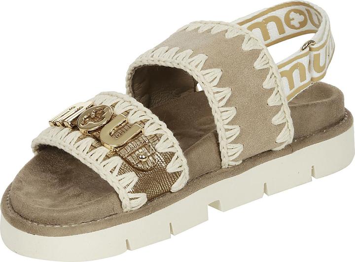 Produktbild Mou Sandal MU.SW461001C MLIGOL METALLIC LIZARD GOLD (39)