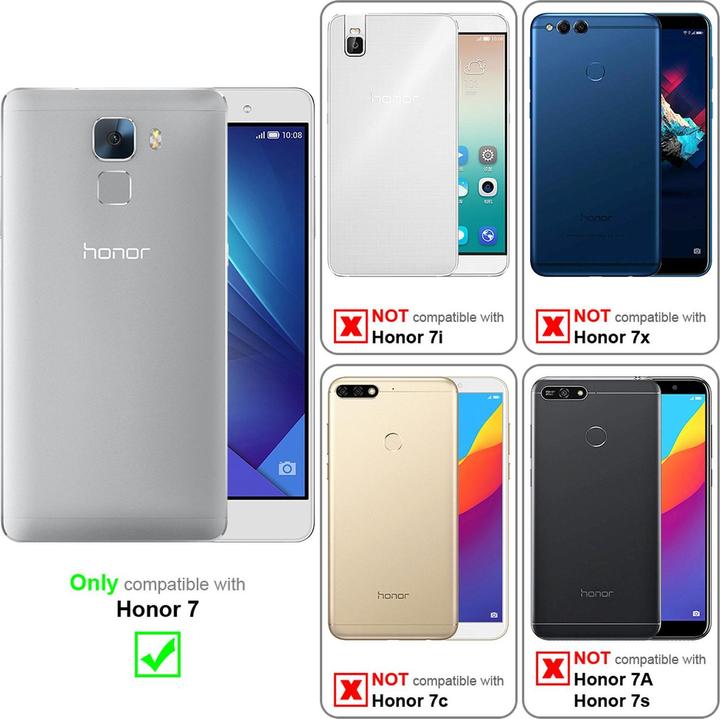 Image du produit Cadorabo Flip comme Invisible Cover (Honor 7)