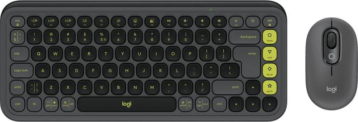 Actual product image Logitech Pop Icon Combo Mouse And Kb (Eng. Int., Wireless)