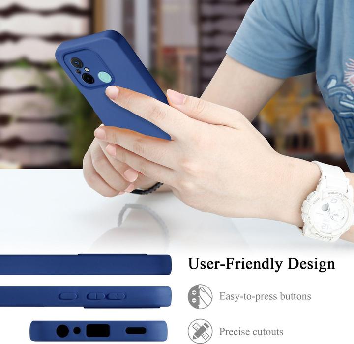 Immagine prodotto Cadorabo Custodia per Redmi 12C in TPU con design in silicone a protezione dai liquidi (Xiaomi Redmi 12C)