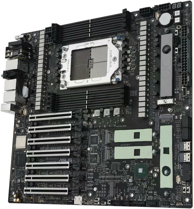 Actual product image ASUS PRO WS WRX90E-SAGE SE (sTR5, AMD WRX90, SSI EEB)
