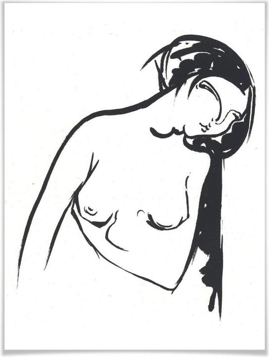 Immagine prodotto Trenddeko Jonas - La donna nuda (60 x 80 cm)