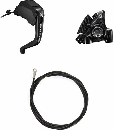 Immagine prodotto Shimano Set di freni a disco DURA-ACE BR- con ST-R9180 Di2 posteriore (Freno posteriore, Set freni)