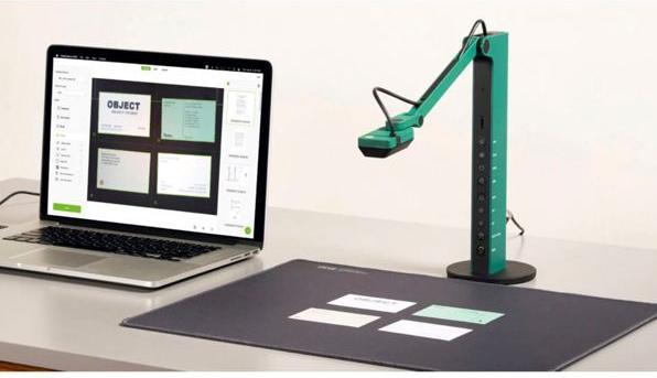 Actual product image Ipevo DOK DO-Cam-S, Scanner Mat, OCR, VZ-R grey (USB, HDMI)