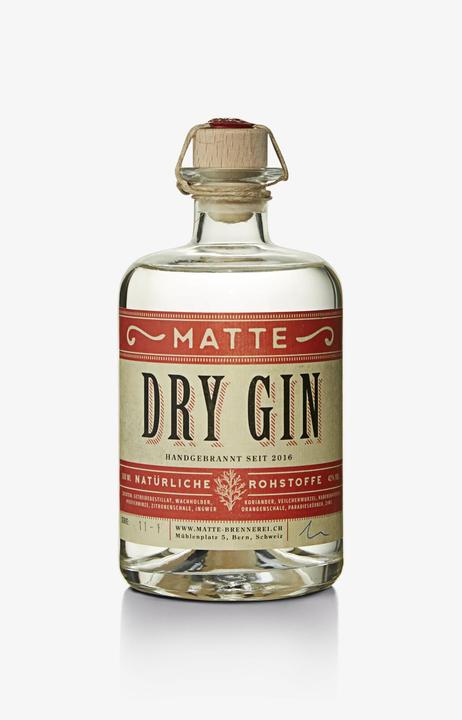 Image du produit Matte Brennerei Gin sec (1 x 50 cl)