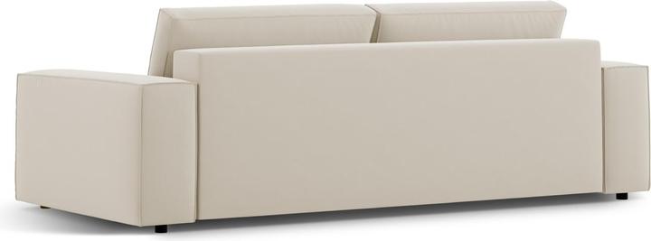 Actual product image Micadoni Velvet Sofa With Bed Function And Box, "Jodie", 3 Seats, 247x107x86Made in Europe (2 person sofa, 3-seater, 4-seater)