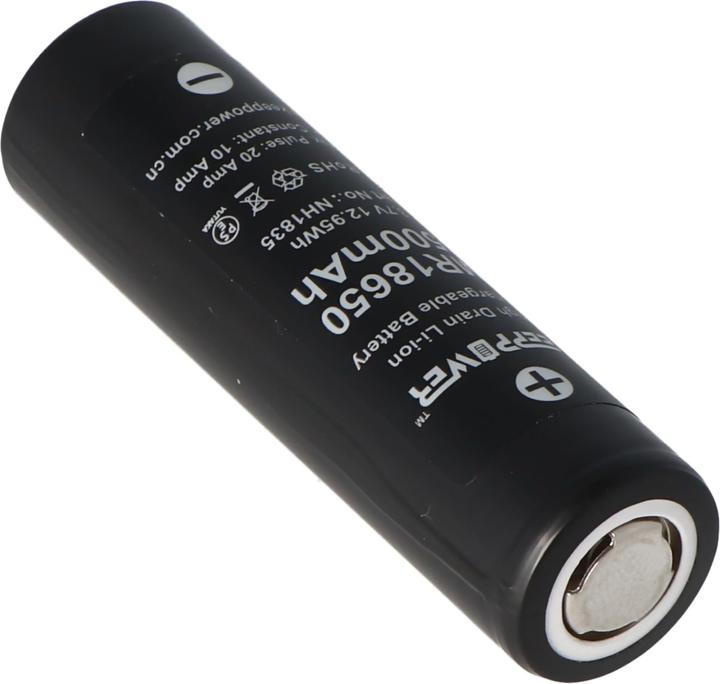 Image du produit Keeppower Batterie IMR18650 - (Flat Top) (1 pcs, 18650, 3500 mAh)