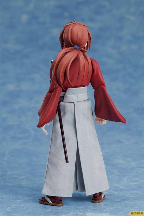 Actual product image Aniplex Rurouni Kenshin BUZZmod Action Figure Kenshin Himura 14 cm