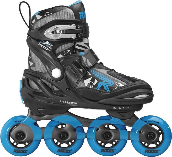 Image du produit Roces Patins à roulettes Moody Boy Tif 400855 01, noir-bleu - 30-35 (30, 31, 32, 33, 34, 35)