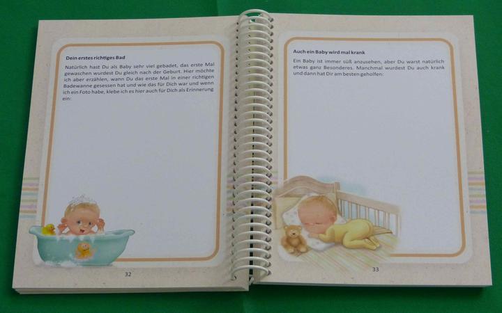Immagine prodotto Babybuch für Babys erstes Jahr (Tedesco, Angelina Schulze, 2015)