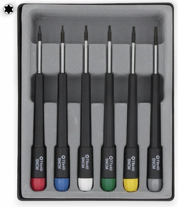 Kit de tourneurs de profilés en T (Torx (TX))