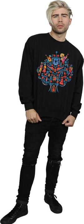 Actual product image Disney Mens Coco Tree Pattern Sweatshirt (M)