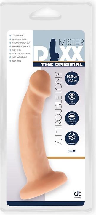 Actual product image Dream Toys Mr Dixx Dildos Flesh 18.5 cm