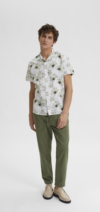 Image du produit Selected Homme Chemise cubaine en lin (M)