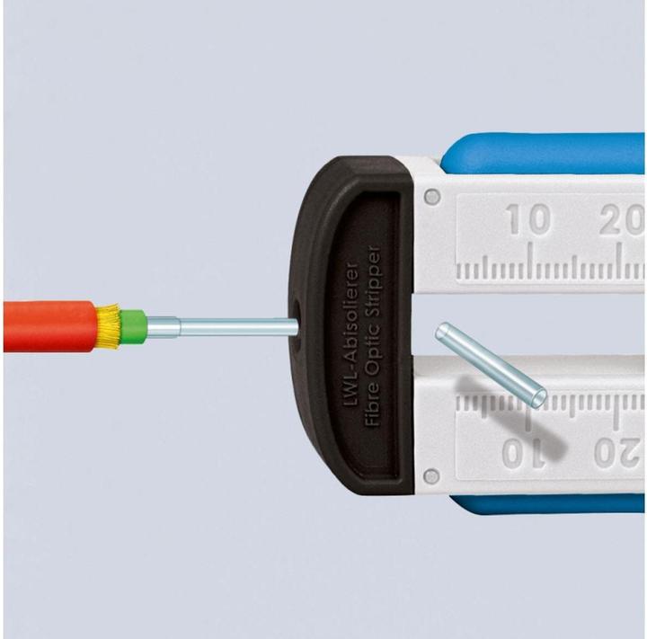 Produktbild Knipex Abisolierwerkzeug für Glasfaserkabel (190 mm)