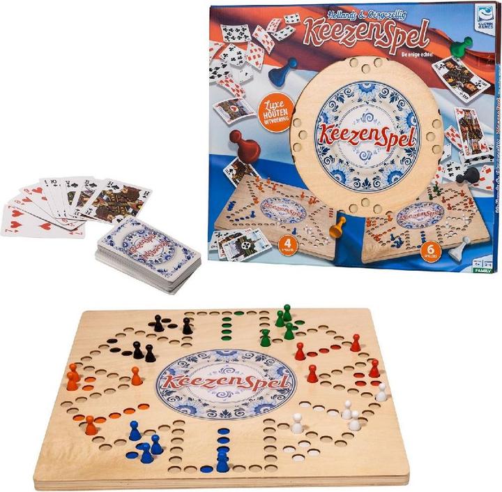 Actual product image Clown games houten Keezenspel (Dutch)