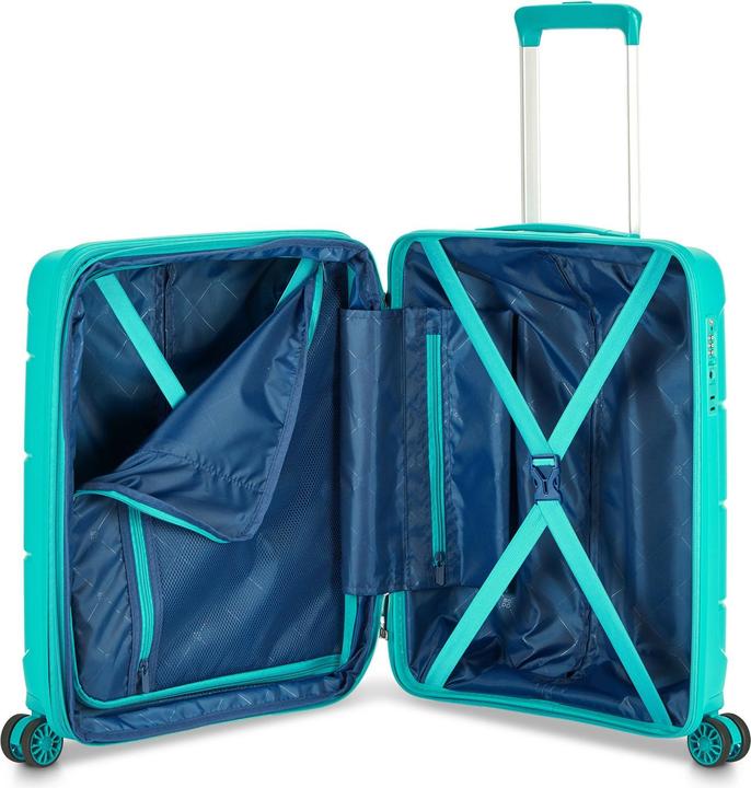 Actual product image Modo by Roncato Starlight 3.0 4 Rollen Kofferset 2-teilig mit Dehnfalte (112 l, L (90 - 115l))