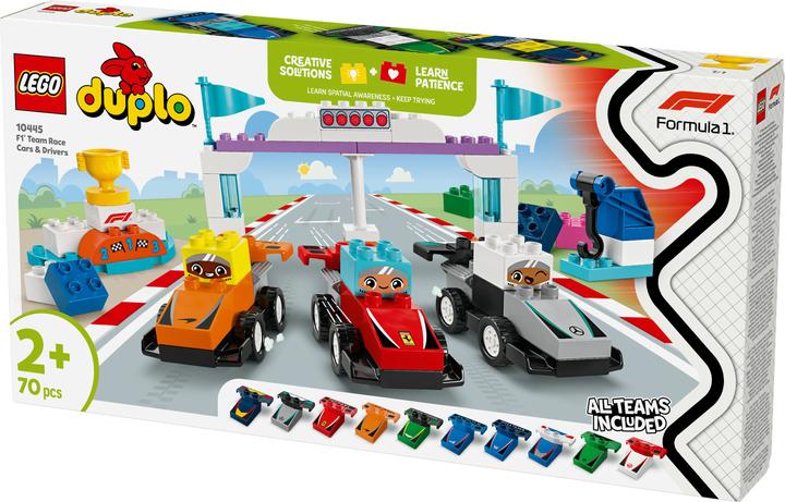 Produktbild LEGO F1 Team Rennautos mit Rennfahrern (10445)