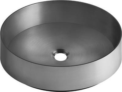 Immagine prodotto Gessi 316, Lavabo da appoggio, rotondo, acciaio inossidabile 400mm, 54601 (1000 mm, 400 mm)