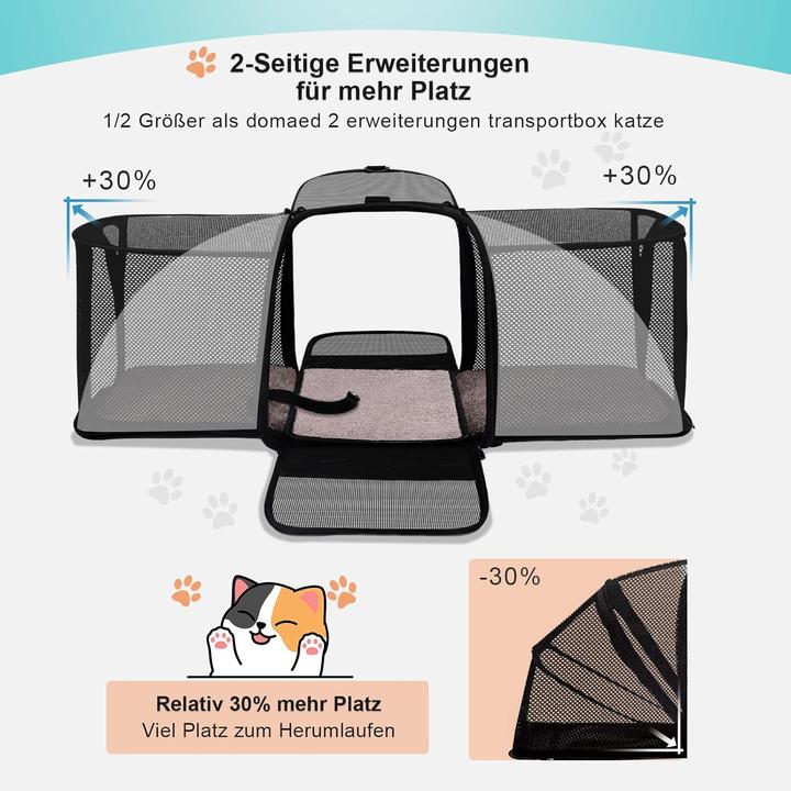Image du produit Morpilot Transportbox (Chien, Chat, Respirant, Lavable, Réflecteurs, Pliable)