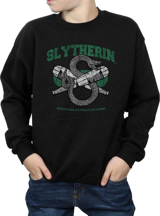 Image du produit - Sweat SLYTHERIN QUIDDITCH EMBLEM - Garçon (140, 146)