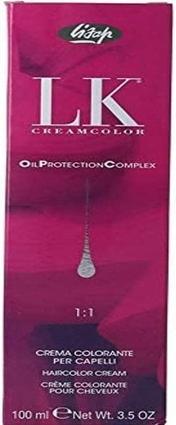 Actual product image Lisap LK OPC cream hair color 9/8 light light blond violet (9/8 light-blonde violet)