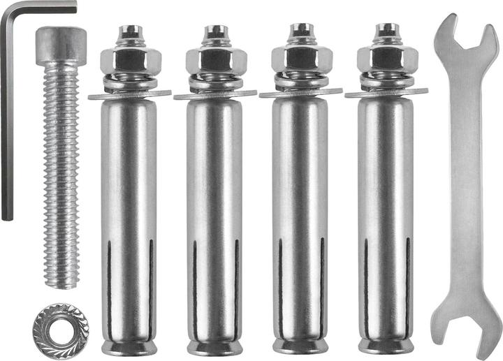 Produktbild Maclean Fahrrad-Wandhalterung horizontal Stahl max. Belastung 30kg MC-484