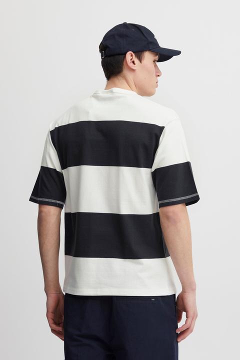 Actual product image Casual Friday CFTue wide striped tee - 20504714 (M)