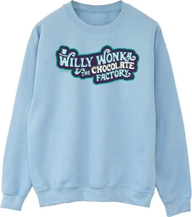 Produktbild Willy Wonka & the Chocolate Factory Chocolate Factory Logo Sweatshirt (M)