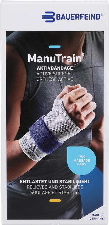 Actual product image Bauerfeind Active bandage left titanium (5)