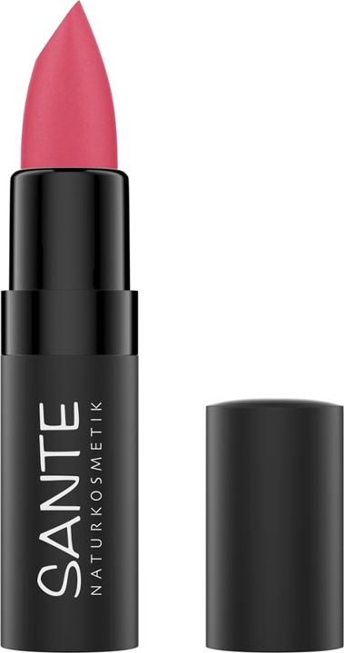 Actual product image Sante Matte Lipstick1 Soft Cor (01 Soft Coral Powdery Matte)