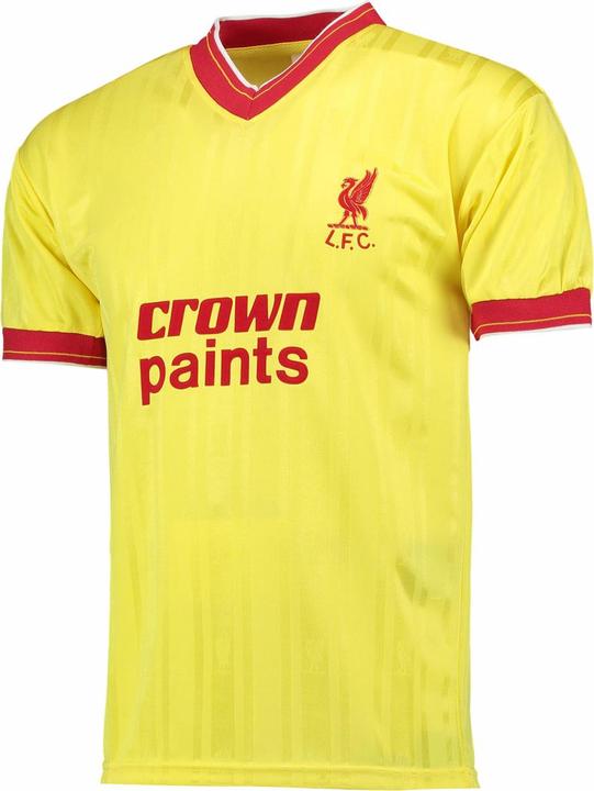 Score Draw Liverpool FC 1986 Retro Trikot