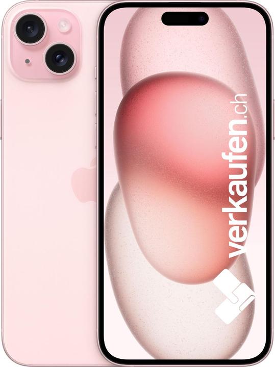 Produktbild verkaufen.ch iPhone 15 Plus (128 GB, Pink, 6.70", 48 Mpx, SIM + eSIM, B / Sehr gut)