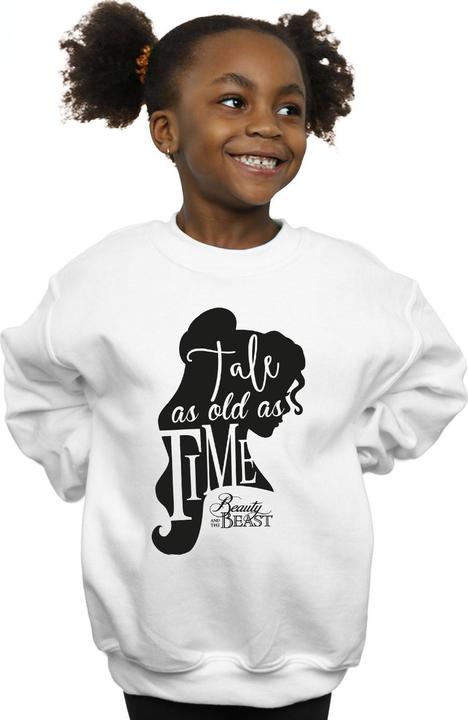 Actual product image Disney Girls Tale As Old As Time Sweatshirt (140, 146)